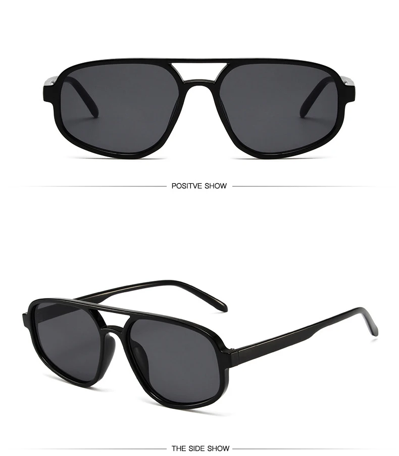 OEC CPO Neu in quadratischer Sonnenbrille für Männer und Frauen, 2025, Modemarke, Sonnenbrille, weiblich, Bonbonfarben, UV400-Farbtöne, Brillen – Detail 7