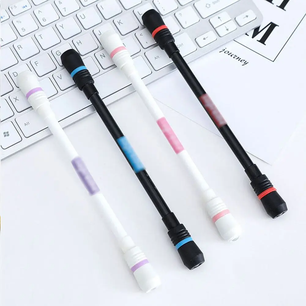 Creative Writing Stationery Students 0.5mm Erasable  Pen Spinning Gaming Pens Gel Pen Rotating Pen