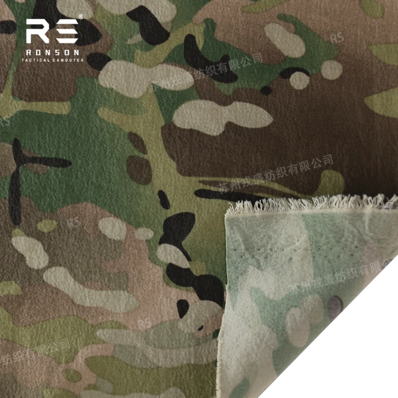 Nylon Four Way Stretch Tactical Uniform Fabric Camo MC/MCTP/MCBK