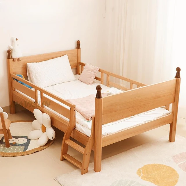 Lit bébé pliable bois hêtre Roll's matelas non inclus