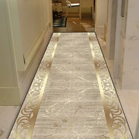 European Style Luxury Long Runner Carpets Hotel Hall Entryway Non-slip Rug Home Stair Corridor Rugs Outdoor Actives Custom Mats 1
