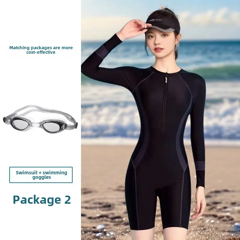 [Package (2) black and gray] (including swimming goggles)
