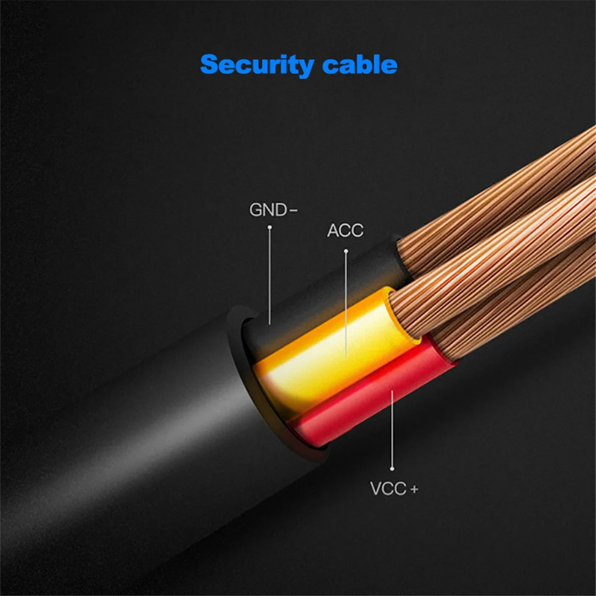 Parking Surveillance Cable for 70mai 4K A800S A500S D06 D07 D08 M300 Hardwire Kit UP02 for Car DVR 24H Parking Monitor 6