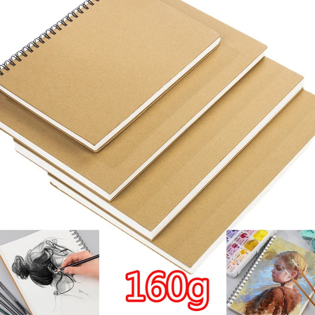 Professional Sketchbook Thick Paper 160  Spiral Professional Drawing  Notebook - Notebook - Aliexpress