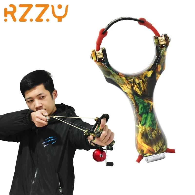 

High-quality Metal Slingshot Pulley Bow Head With Shooting Fish Accessories Wild Hunting Fishing Equipment Survival Equipment
