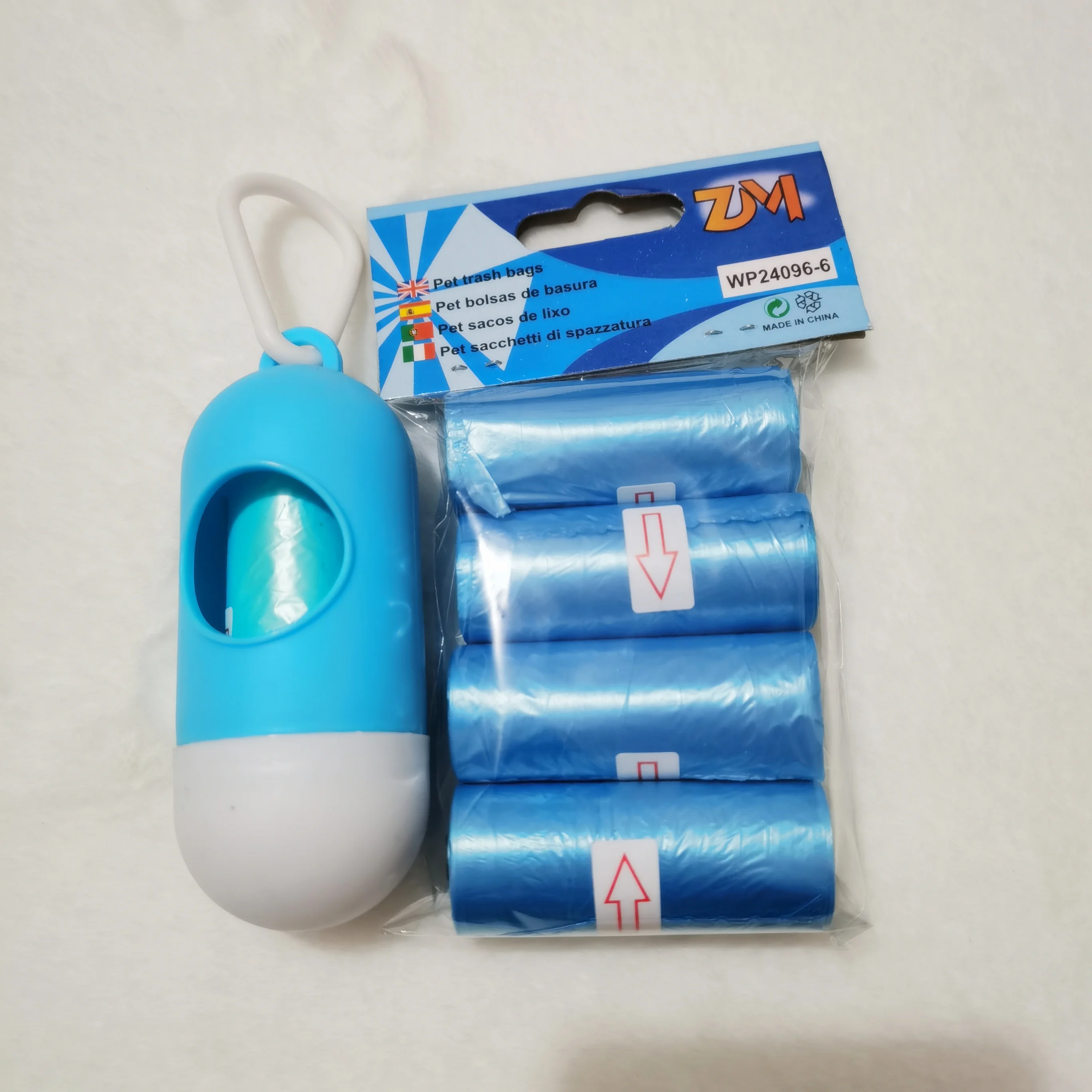 Eco-Friendly Dog Waste Bags Set with Dispenser - Safe & Non-toxic Pet Cleanup Accessories