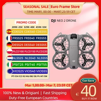 Nave UE DJI Neo2 Drone Fly Camera Drone 4K Video stabilizzato 151g Luce e portatile Protezione dell'elica a copertura totale nove 2 C0