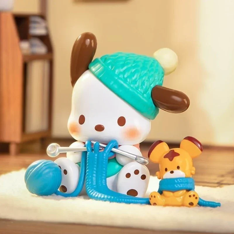 

Sanrio глухая коробка Pachacco серия времени поезд счастливая таинственность Угадай сумку аниме фигурка коллекция моделей декоративные игрушки Детский подарок