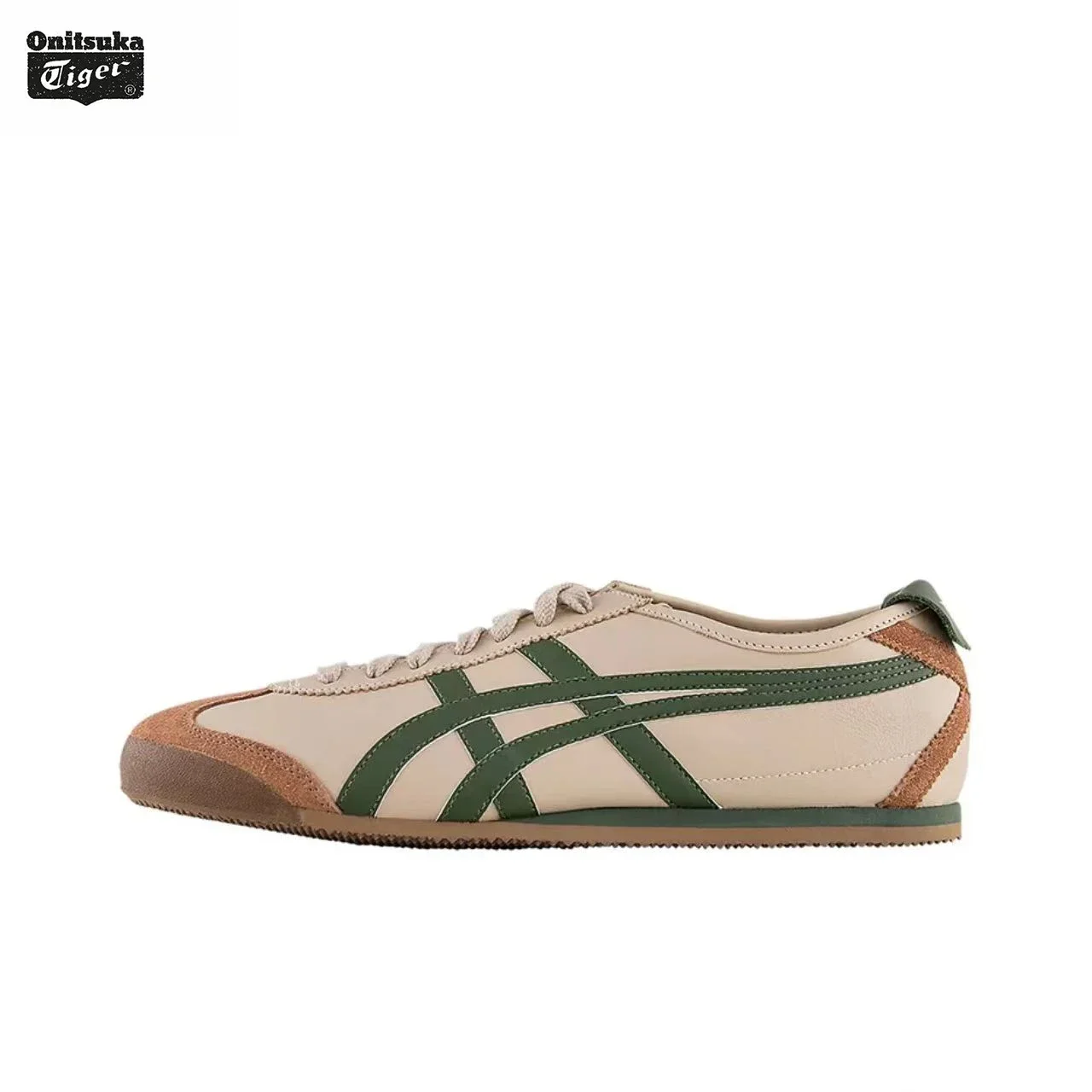 thumbnail image 1 of Zapatillas de running Asics Onitsuka Tiger MEXICO 66 sin cordones para hombre y mujer Zapatillas clásicas de cuero, 1 of 5