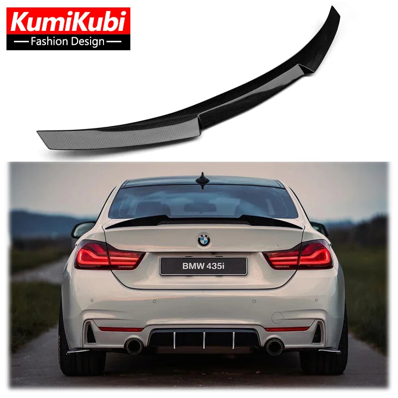 

For BMW F32 4 Series Coupe 2014-2020 M4 Style Gloss Black Boot Lid Rear Spoiler for 4 Series 2-door 428i 435i Rear Trunk Spoiler