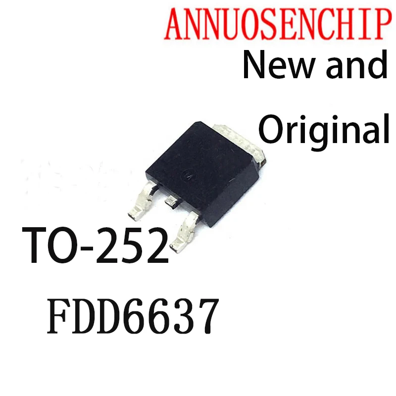 10 шт. новые и оригинальные TO-252 6637 TO252 35V 55A FDD6637 (art.: 3920b49deb312) - 3920b49deb312