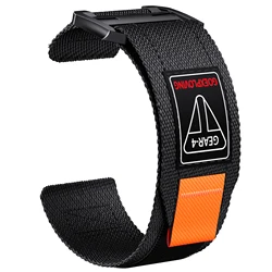 Silicone Replacement Wristband - 22mm Strap - 22mm (Black)