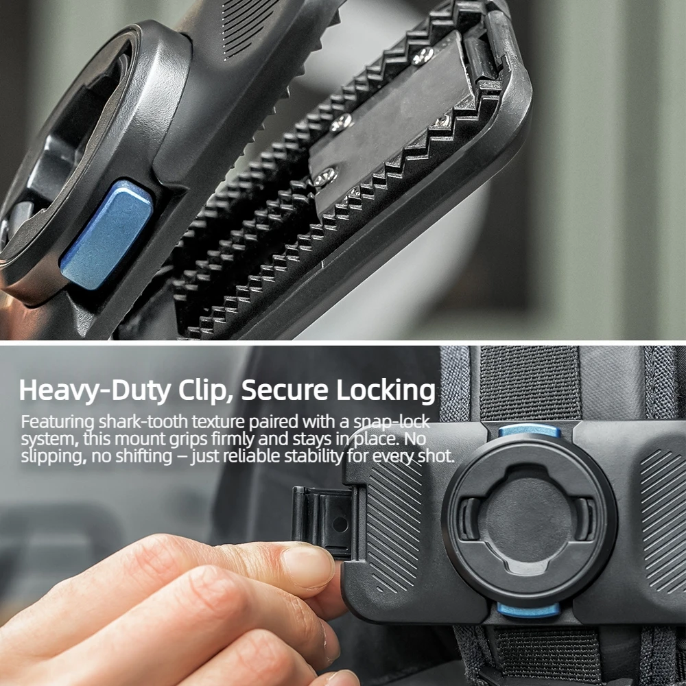Clip Magnétique pour Sac à Dos GoPro Accessoire Caméra Action Fixation Rapide