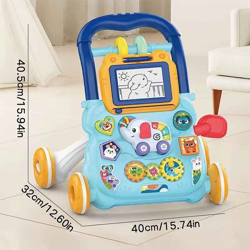 Baby Walker Musical with Artboard Toy