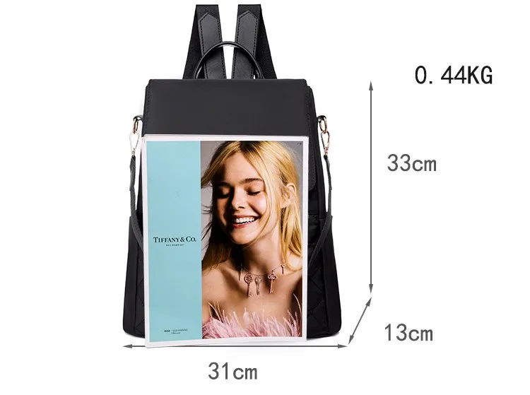 Waterproof Oxford Backpack Women Anti-Theft Large Capacity Purses High Quality Female Backpacks Laptop Bag Travel Bag Mochila