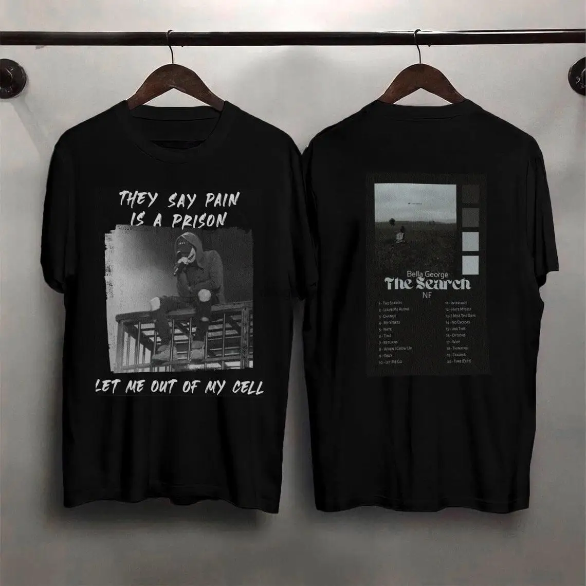 NF Shirt NF The Search Shirt NF Rapper Music Shirt The Search Album Tee Gift For Fan
