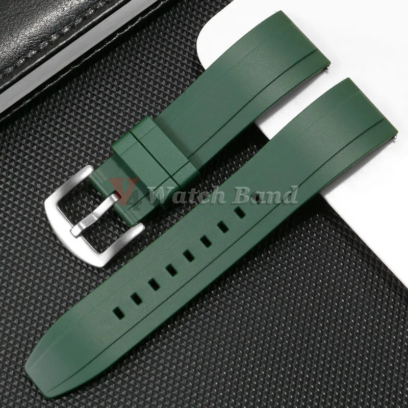 Premium Quick Release Silicone Watch Strap – Durable Rubber Band in Multiple Widths