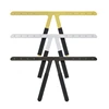 1pcs Metal Eyebrow Tattoo Stencil Ruler Microblading Tattoo Positioning Measure Template Eye Brow Permanent Makeup Tools 2