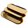 3 Pcs Stainless Steel Tray Bathroom Storage Trinket Make up Decorative Trays Vanity 6