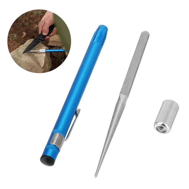 Fishing Hook Sharpener Pen Sharpener High Quality Outdoor Tool Diamond Pen  shaped Knife Sharpener New Arrivals - AliExpress