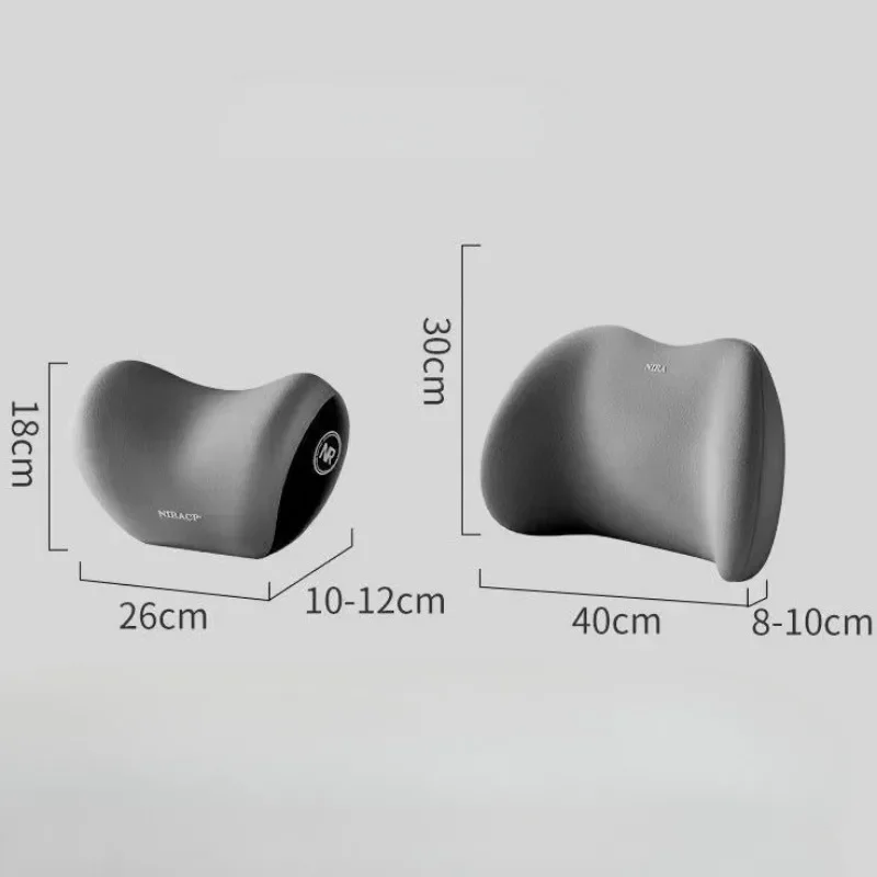 Car Headrest Lumbar Support Car Neck Pillow Waist Cushion Driver Seat Backrest Cushion Driving Lumbar Support Waist car pillow