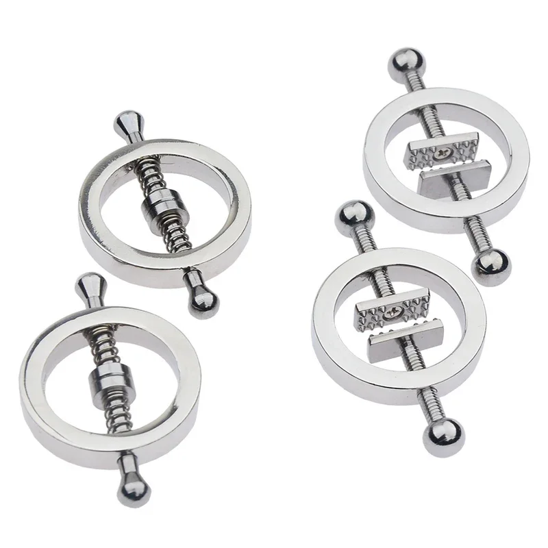 Breast clips nipple stimulator 1 pair flirting teasing sex toys for women couple nipple clamps adult games erotic SM