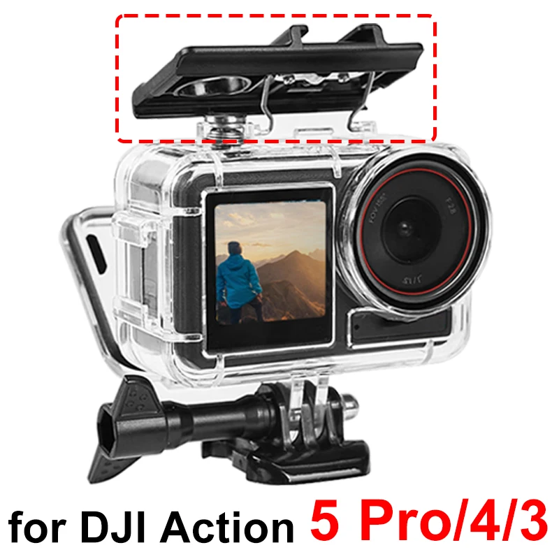 Transparent Waterproof Protective Case with Bracket