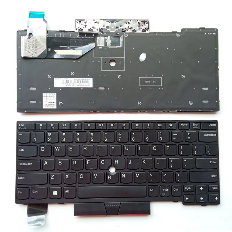 

NEW For Lenovo Thinkpad X280 (20KF 20KE) A285 X395 X390 Without Point Keyboard US