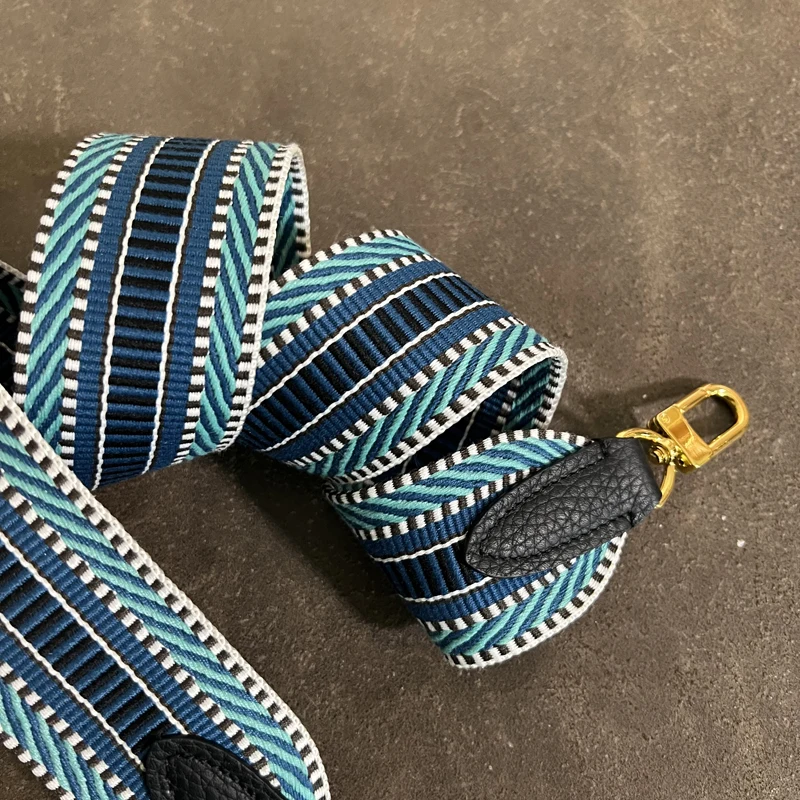 5cm Wide Canvas With A Leather Material Bag With Strap Strap With Strap Bag Accessories DIY Fashion Casual Hundred-and-size
