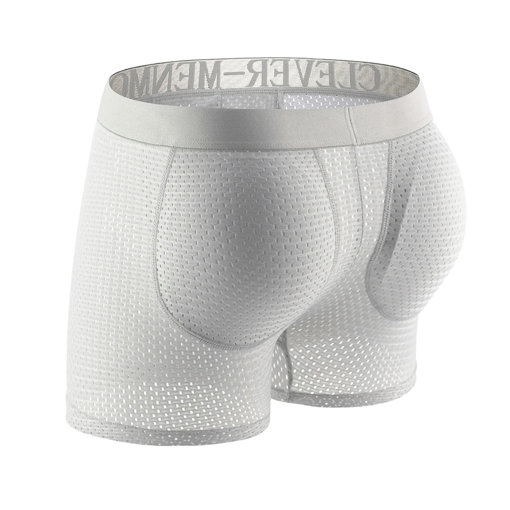 

Men Padded Enhancer Underwear Shapewear Butt Lifter Boxer Panties Trunk Buttocks Soft Breathable Male Sexy Sensual Boxershorts