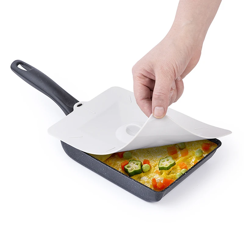 Silicone Tamagoyaki Pan Cover Egg Frying Pan Lid Japanese Pot Cover Omelette Pot Lid Cookware Accessories