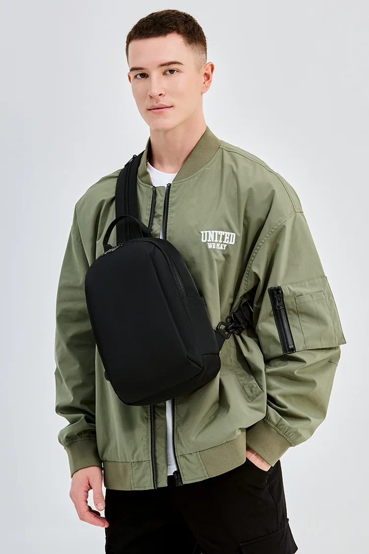 Mini Backpack for Men, Fashionable and Trendy Casual Small Backpack, Mini Lightweight and Waterproof Oxford Cloth Travel Bag 6