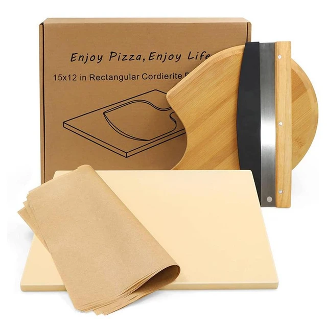 10 Kitchen Pizza Stone Baking Oven Bread Tray For Indoor Oven Outdoor BBQ  Grill - AliExpress