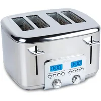 All-Clad 10942223917 Stainless Steel Digital Toaster with Extra Wide Slot, 4-Slice, Silver 2