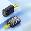 Punk Wind Transparent Mecha Power Bank 20000mAh 10W Fast Charging Large Capacity Mobile Power Supply 2