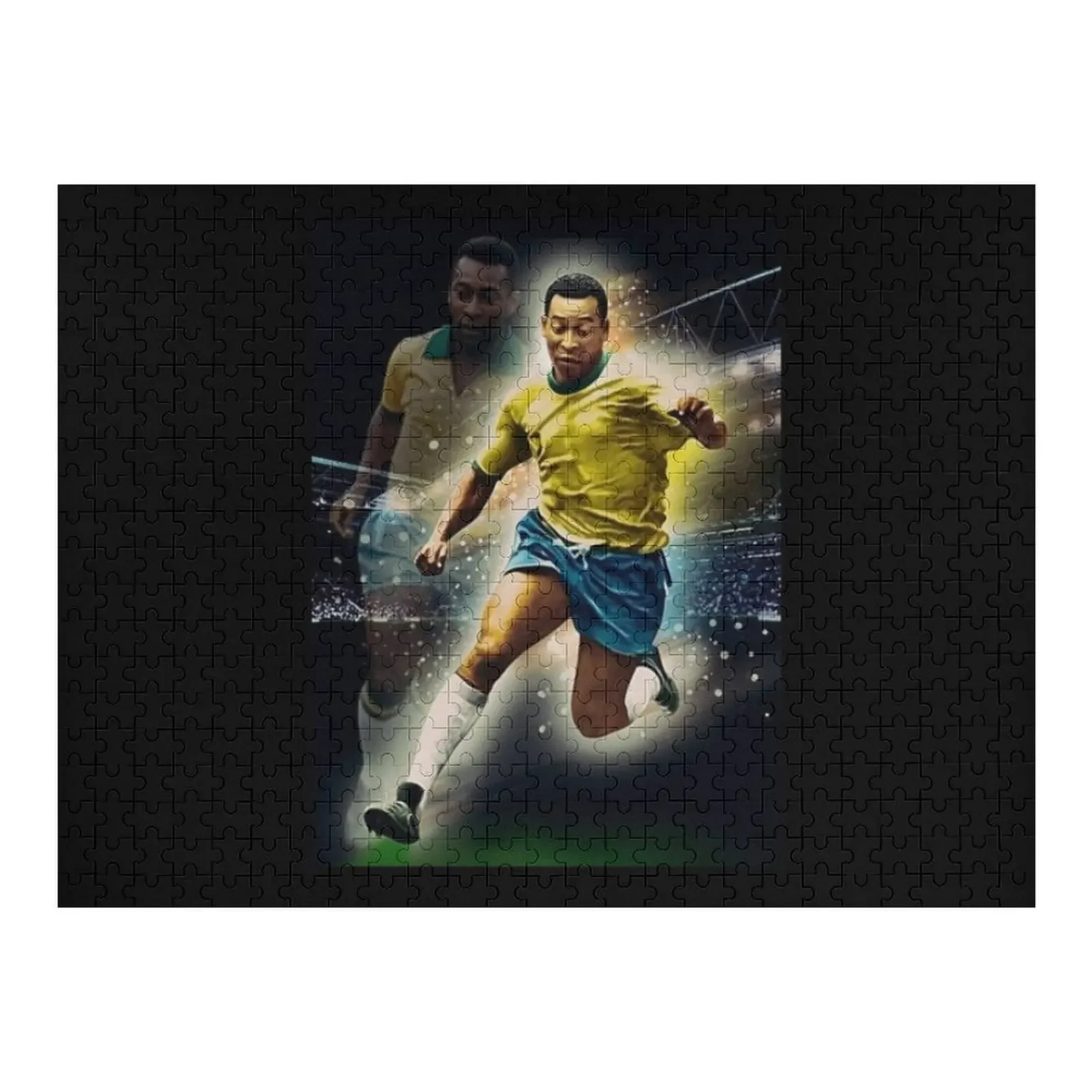 Pele Art Jigsaw Puzzle Customizable Gift Personalized Gifts Scale Motors Puzzle