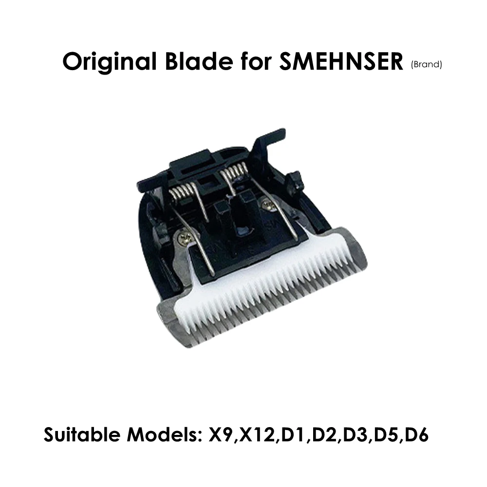 Pet Clipper Professional Pet Clipper Ceramic Blade Dog Hair Trimmer Spare Knives for SMEHNSER X9 X12 D1 D2 D3 D5 D6 Replacement Extra Head
