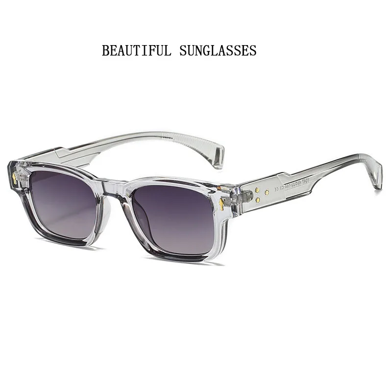 Vintage Sunglass Men Fashion Square Sunglasses Women