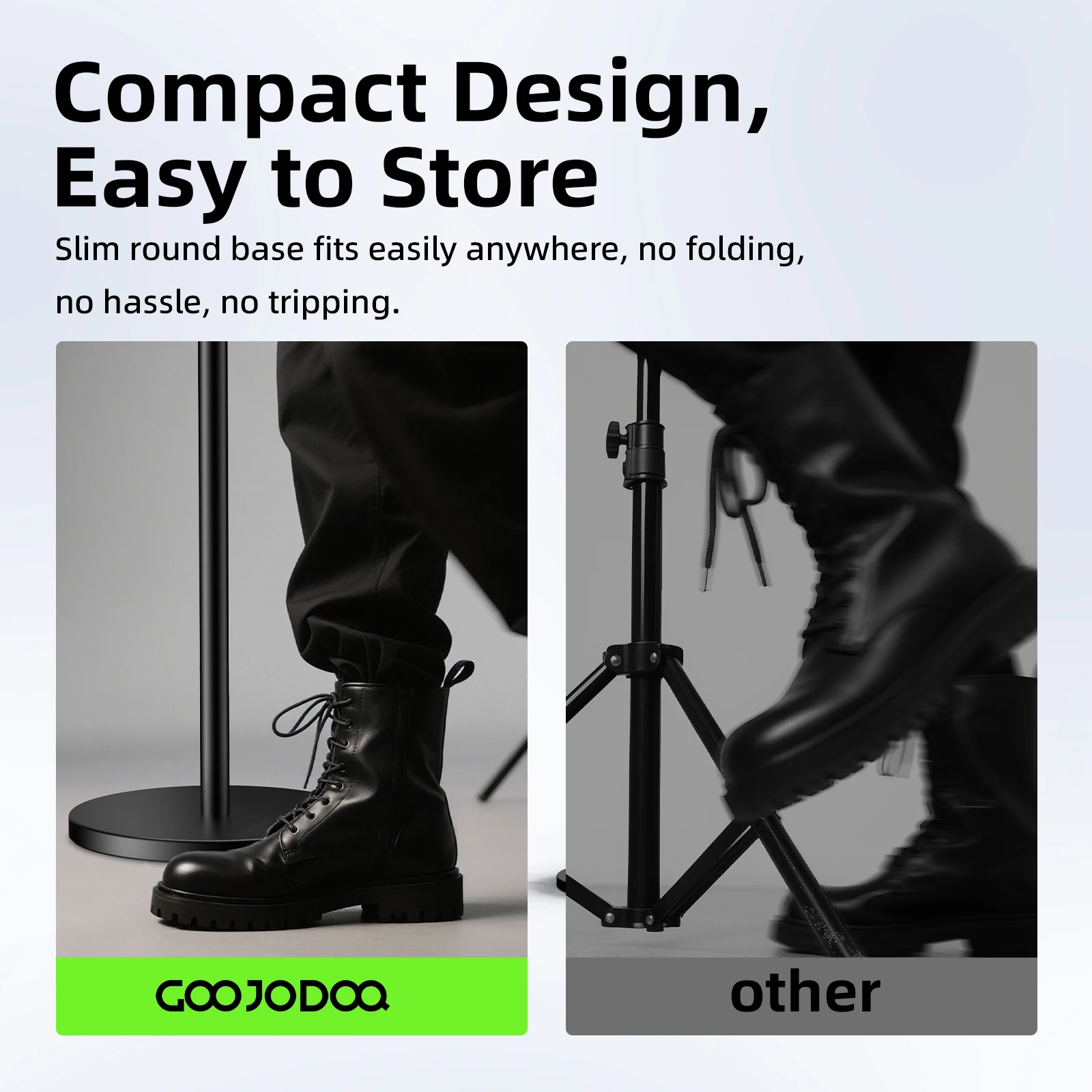 Goojodoq Adjustable Floor Stand for Phone & Tablet