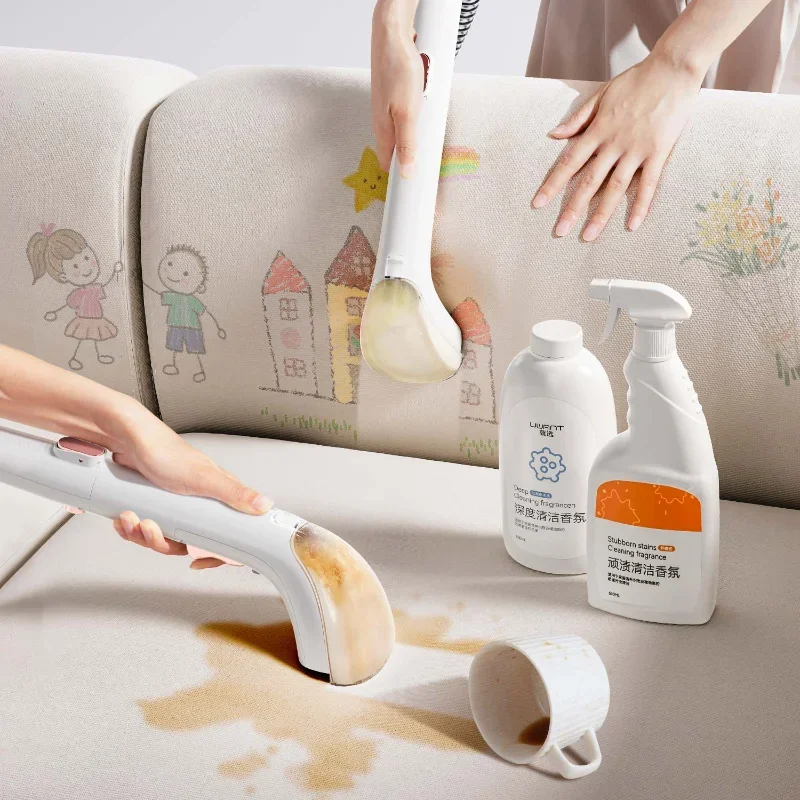 Fabric Cleaning Machine Spray Suction Integrated Removable Washable-Free Carpet Mattress Sofa Cleaning Gadget Robot Mop 4