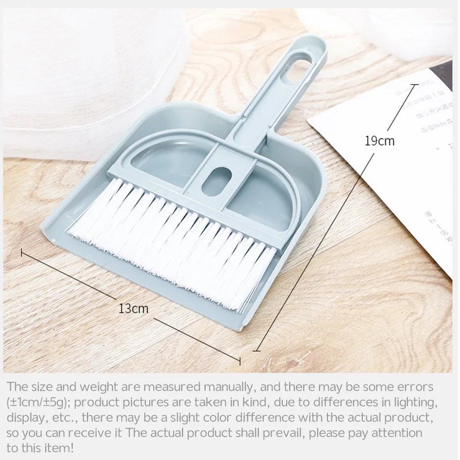 Pet Cleaning Tools Cat Hamster Dustpan Small Broom Set Professional Rabbit Pooper Scooper Guinea Pig Toilet Broom Accessories