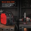 CNC Pilot Arc Plasma Cutter HC8000 80Amps Blow Back Non-HF Cutting Machine with Digital Screen,THC Torch Height Control Enabled 5
