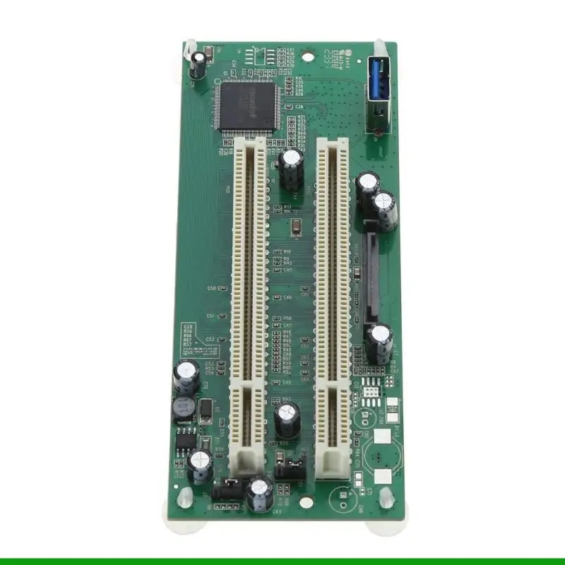 U55C PCI-Express-PCI 어댑터 카드 PCIe-PC용 듀얼 Pci 슬롯 확장 카드