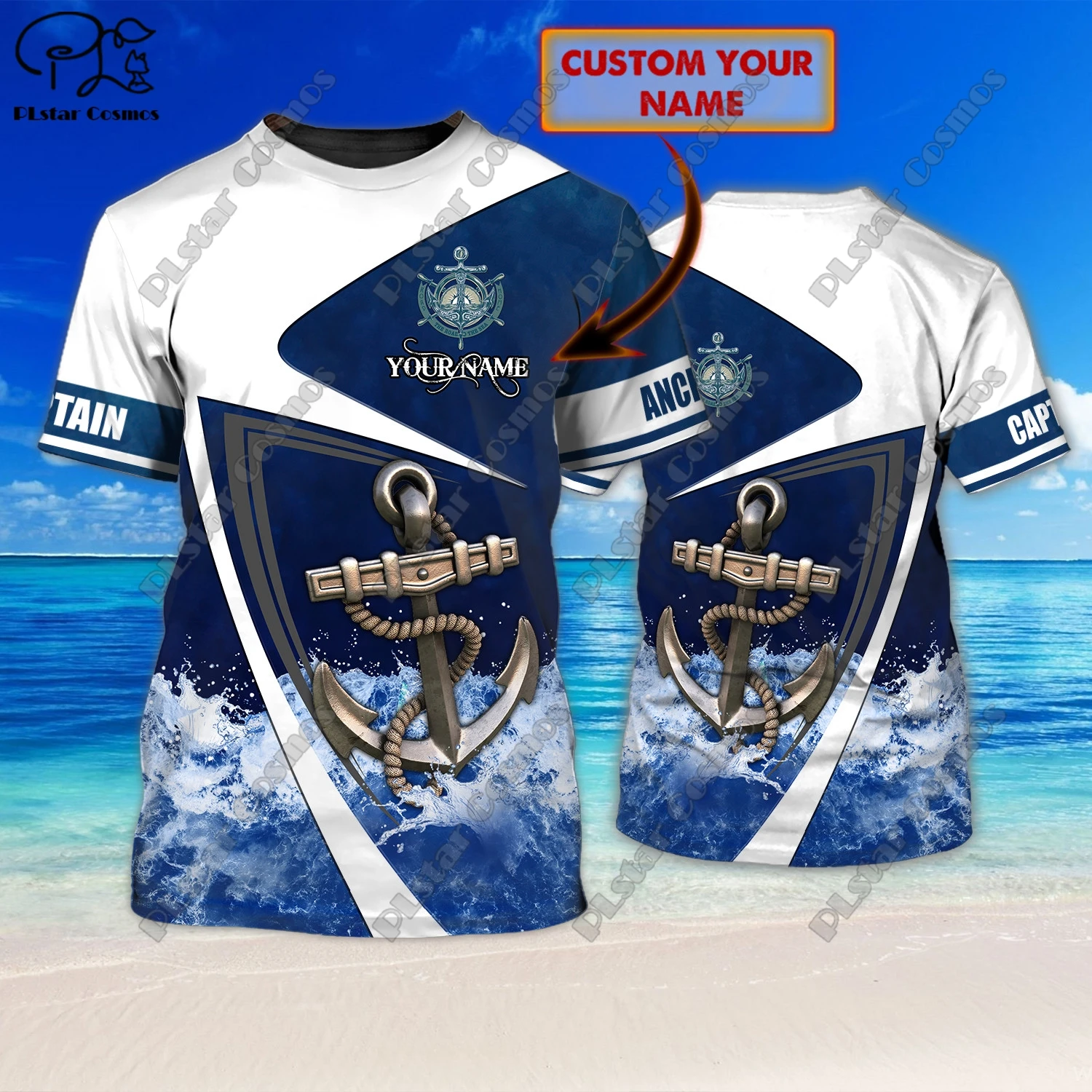 3D printing custom name sports series diving anchor Art unisex clothing fun casual hoodie/sweatshirt/zipper/jacket/T-shirt Q-2