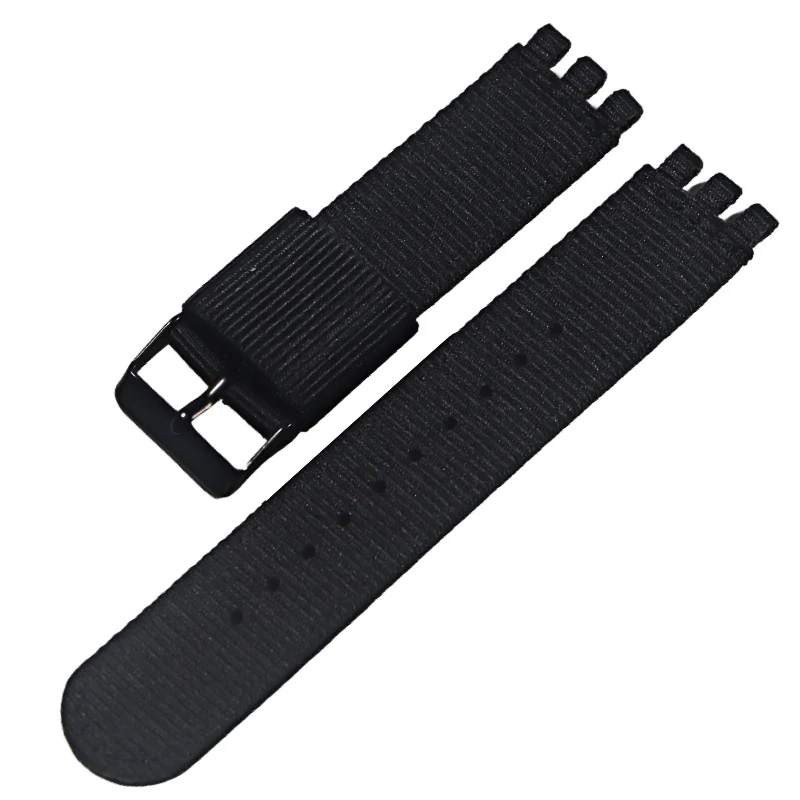 Elegant Nylon Watch Strap - Premium Replacement Wristband for Ladies and Mens Watches