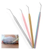 1pcs Lash Lift Curler Kit Eyelash Perming Stick Stainless Steel Cosmetic Applicator Comb Makeup Tool Eyelash Extension Supplies 1