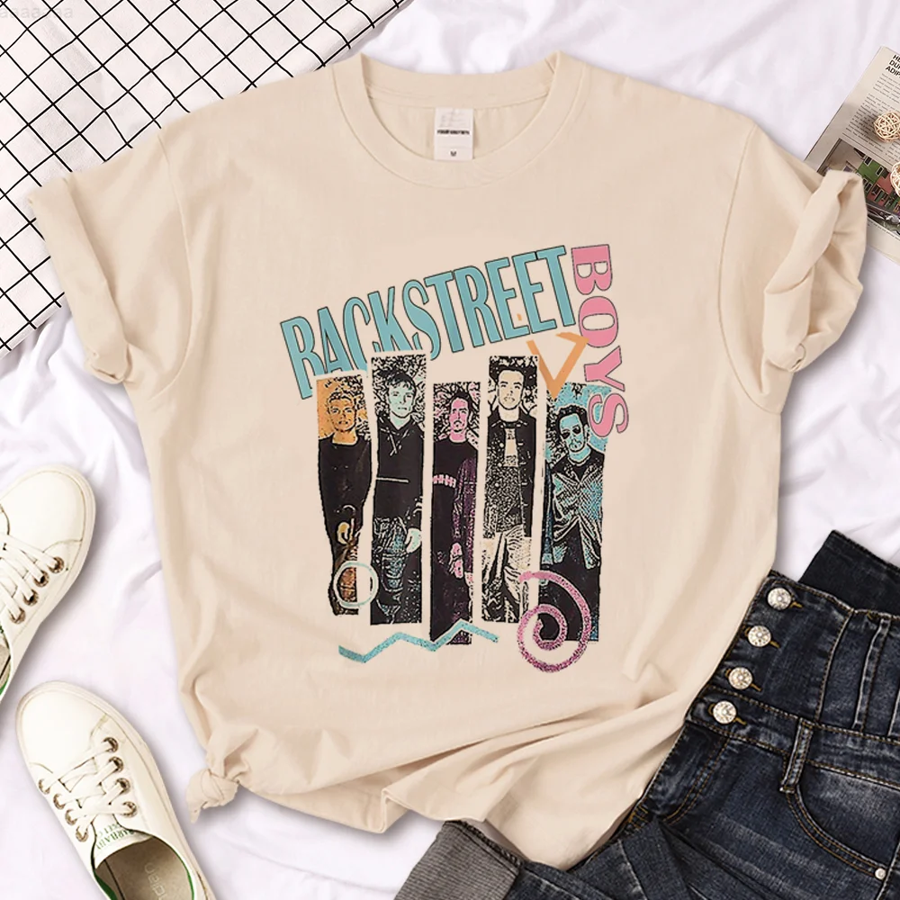 Backstreet Ragazzi T-Shirt Donna Streetwear Tshirt Femminile Manga Graphic Designer Abbigliamento