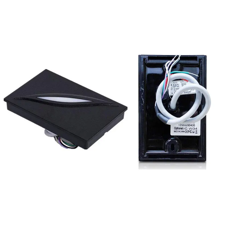 ZK KR101M 위건드 34 13.56mhz IC NFC 카드 리더 방수 출입 통제 시스템 리더