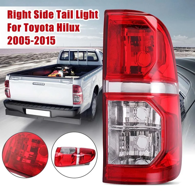 For Toyota Hilux 2005 2015 Car Rear Taillight Brake Lamp Tail Lamp
