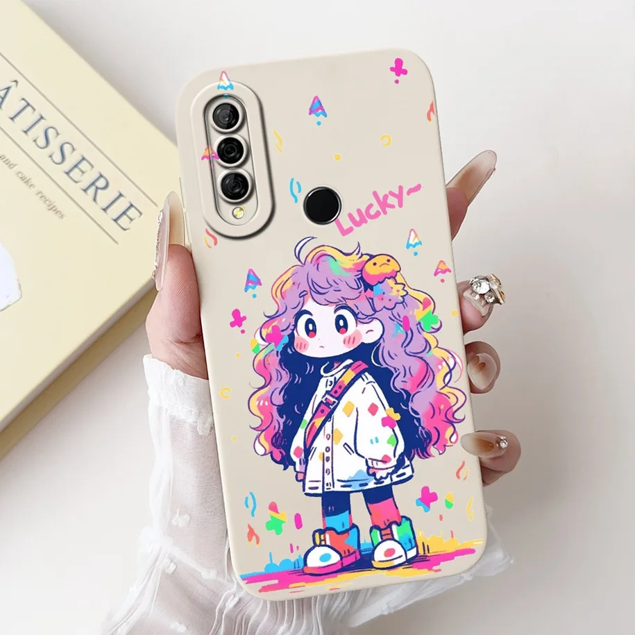 Cute Panda Rabbit Soft Silicone Phone Case for Huawei P30 Lite Nova 4e - Stylish and Protective Cover